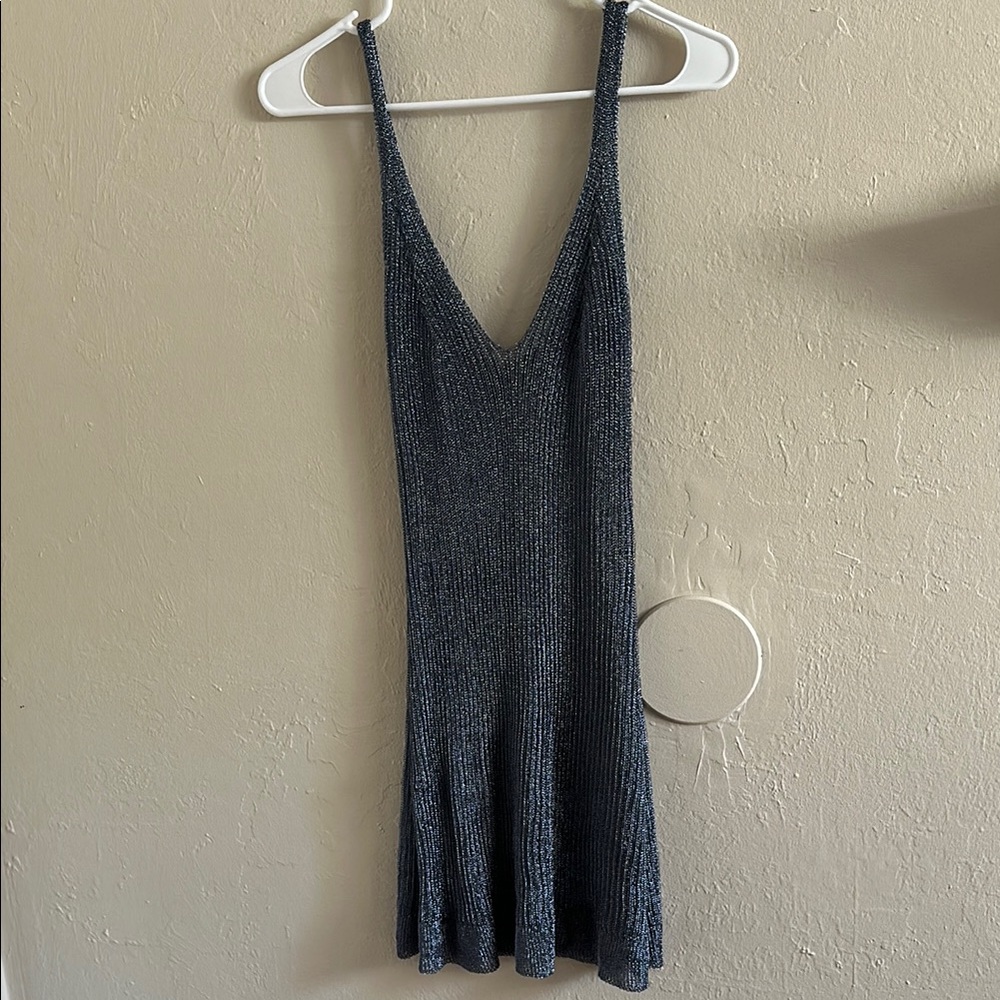 Free People Mesh Knit Dress